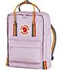 Color:Pastel Lavender-Rainbow - Image 3 - Patch Logo Kanken Rainbow Handle Backpack