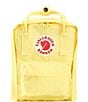 Color:Corn - Image 1 - Solid Mini Patch Logo Kanken Water-Resistant Convertible Backpack