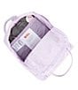 Fjallraven Solid Mini Patch Logo Kanken Water-Resistant Convertible Backpack, Color:Pastel Lavender - Image 3