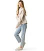 Flag and Anthem Arley Fringed Long Sleeve Jacket, Color:Cream - Image 3