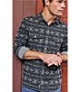 Flag and Anthem Baker MadeFlex Hero Performance Long Sleeve Printed Stretch Flannel Shirt, Color:Black/Charcoal/Grey - Image 4