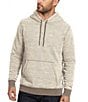 Color:Oatmeal Heather - Image 1 - Flag And Anthem Big & Tall Bradner Quilted Hoodie