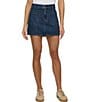 Flag and Anthem Carmel Denim Mini Skirt - Image 1