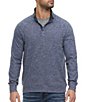 Color:Navy Heather - Image 1 - Citro Long-Sleeve Quarter-Snap Pullover
