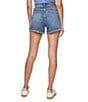 Flag and Anthem Claire Cutoff 2.5#double; Denim Shorts, Color:Seaside Wash - Image 2