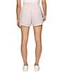 Flag and Anthem Cloud Super-Soft Drawstring Shorts, Color:Pink Heather - Image 2