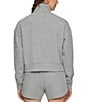 Flag and Anthem Cloud Super-Soft Quarter-Zip Pullover, Color:Light Grey - Image 2