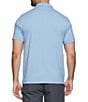 Color:Blue Combo - Image 4 - Hastings Short Sleeve Striped Polo Shirt