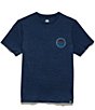 Color:Navy - Image 2 - Heritage Short Sleeve Logo Heritage Sunset T-Shirt