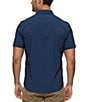 Flag and Anthem Howes MadeFlex UPF Performance Flag Print Short Sleeve Shirt, Color:Navy Combo - Image 2