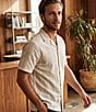 Flag and Anthem Judson Short Sleeve Stripe Camp Collar Shirt - Image 3