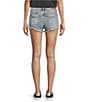 Flag and Anthem Kellie High Rise Cut-Off Denim Shorts - Image 2
