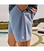 Color:Light Blue - Image 4 - Lockhart Performance 7#double; Inseam Volley Shorts