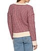 Flag and Anthem Long Sleeve Michie Two-Tone Wool-Blend Sweater - Image 2