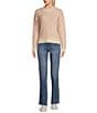 Flag and Anthem Long Sleeve Michie Two-Tone Wool-Blend Sweater - Image 5