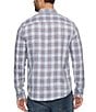 Flag and Anthem Loxley Vintage Plaid Long Sleeve Woven Shirt, Color:Blue/White/Mauve - Image 2