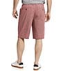 Color:Dark Red - Image 2 - McCord Flat Front 10.75#double; Inseam Shorts