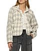 Flag and Anthem Nina Patterned Long Sleeve Faux Sherpa Jacket - Image 1