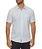 Flag And Anthem Short Sleeve Evanston Printed UPF Textured Performance Shirt - Image 1