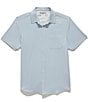 Flag And Anthem Short Sleeve Evanston Printed UPF Textured Performance Shirt - Image 3