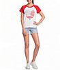 Flag and Anthem Short Sleeve Flag Raglan Tee - Image 3