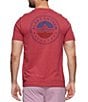 Color:Red Heather - Image 1 - Short Sleeve Icon Logo T-Shirt