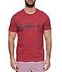 Color:Red Heather - Image 2 - Short Sleeve Icon Logo T-Shirt