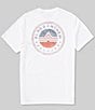 Color:White - Image 1 - Short Sleeve Icon-Logo T-Shirt