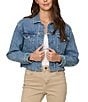 Flag and Anthem Sidney Cropped Denim Jacket - Image 1