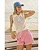 Flag and Anthem Striped Buffy Drawstring Shorts - Image 2