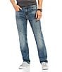 Color:Medium Wash - Image 1 - Vienna Straight Fit Denim Jeans