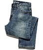 Color:Medium Wash - Image 4 - Vienna Straight Fit Denim Jeans