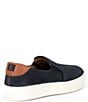 Color:Navy - Image 2 - Boys' Cameron Leather Slip-On Sneakers (Toddler)