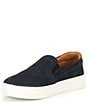 Color:Navy - Image 4 - Boys' Cameron Leather Slip-On Sneakers (Toddler)