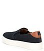 Color:Navy - Image 3 - Boys' Cameron Leather Slip-On Sneakers (Youth)