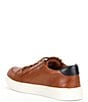 Color:Tan - Image 3 - Boys' Cameron Leather Zip Oxford Sneakers (Infant)