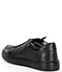 Color:BLACK - Image 3 - Boys' Cameron Leather Zip Oxford Sneakers (Youth)