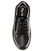 Color:BLACK - Image 5 - Boys' Cameron Leather Zip Oxford Sneakers (Youth)