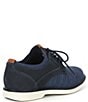 Color:Navy - Image 2 - Boys' Joshua Knit Oxford Shoes (Youth)