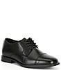 Color:Black - Image 1 - Boys' Mathew Cap Toe Leather Oxford Dress Shoes (Toddler)