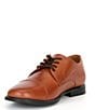 Color:Tan - Image 4 - Boys' Mathew Cap Toe Leather Oxford Dress Shoes (Youth)
