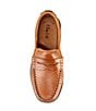 Color:Tan - Image 5 - Boys' Turbo Leather Penny Driver Shoes (Infant)