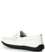 Color:White - Image 3 - Boys' Turbo Leather Penny Driver Shoes (Youth)