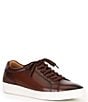 Color:Mahogany - Image 1 - Men's Cameron Leather Sneakers