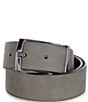 Color:Navy/Grey - Image 2 - Men's Dean Reversible Leather Belt