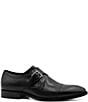 Flag LTD. Men's Harmon Cap Toe Leather Monk Strap Oxfords - Image 1