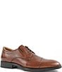 Color:Tan - Image 1 - Men's Monroe Cap Toe Lace-Up Dress Shoes