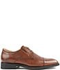 Color:Tan - Image 2 - Men's Monroe Cap Toe Lace-Up Dress Shoes