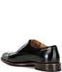 Color:Black - Image 3 - Men's Randall Cap Toe Monk Strap Dress Shoes
