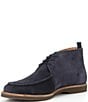 Color:Navy - Image 4 - Men's Russell Suede Chukka Boots